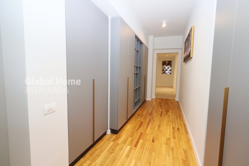 Herastrau 3 camere 181 mp - et. 3/4  3 balcoane 2 bai Cartier francez